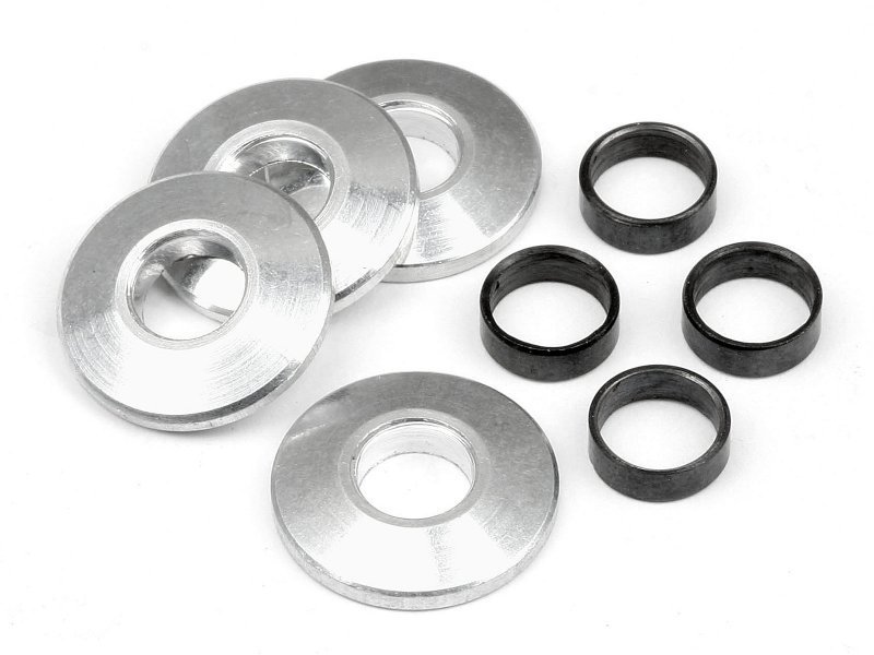 WHEEL SPACER SET (4pcs)  WR8, BULLET SERIES