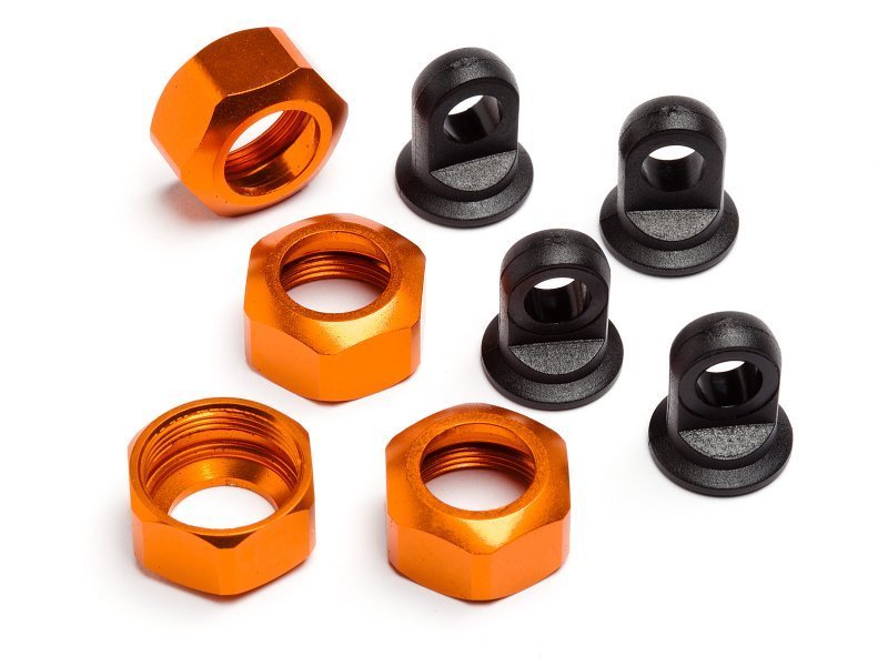 SHOCK CAPS TROPHY SERIES 4PCS (ORANGE)