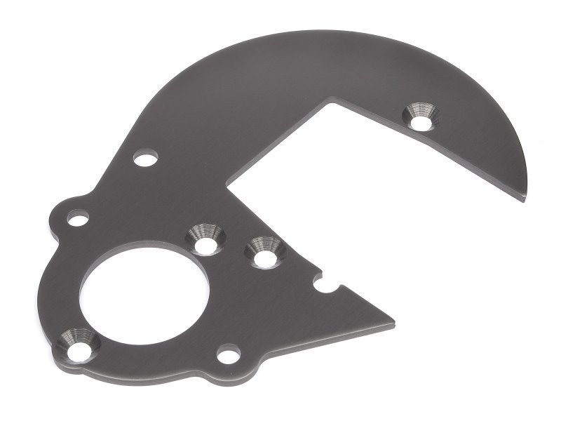 GEAR PLATE (GUNMETAL) Baja 5