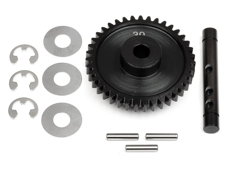 HIGH SPEED IDLER GEAR 39T / SHAFT SET SAVAGE FLUX