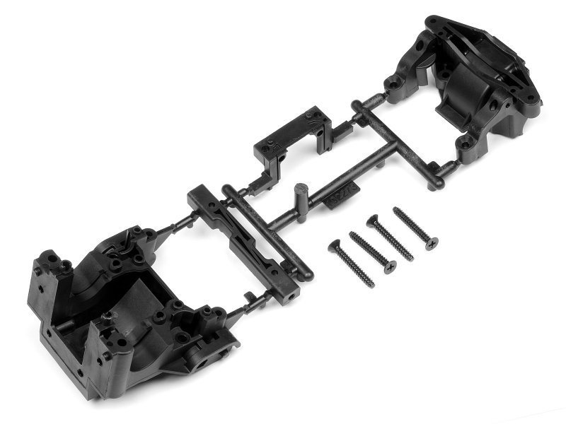 COMPOSITE GEAR BOX/BULKHEAD SET SAVAGE SERIES