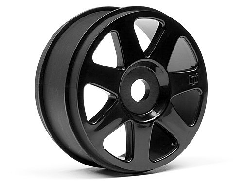 1/8 BUGGY V7 WHEEL BLACK (42x83mm/2pcs)