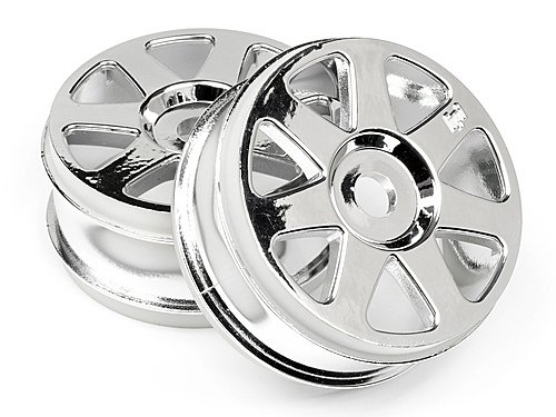 1/8 BUGGY V7 WHEEL CHROME (42x83mm/2pcs)