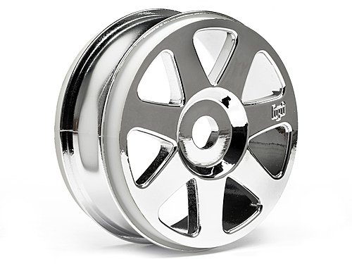 1/8 BUGGY V7 WHEEL CHROME (42x83mm/2pcs)