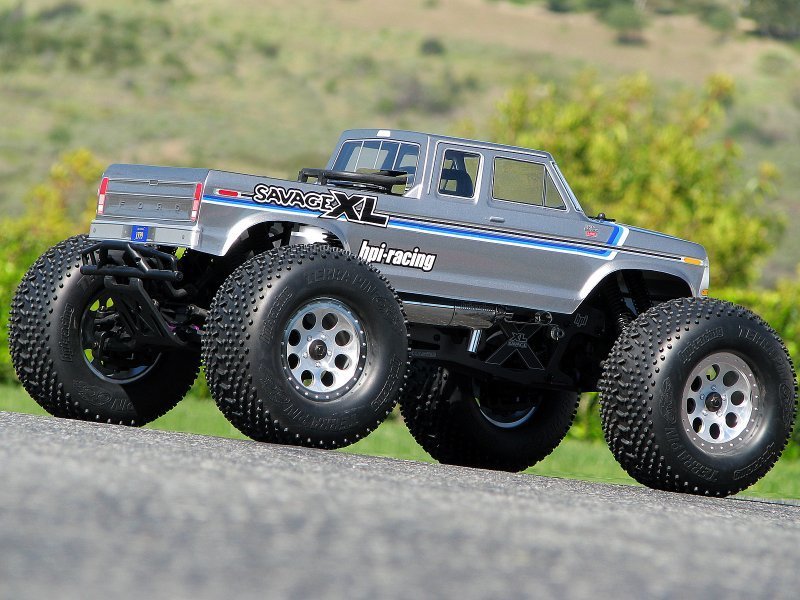 1/8 OFF ROAD (SAVAGE XL) 1979 FORD F-150 SUPERCAB BODY