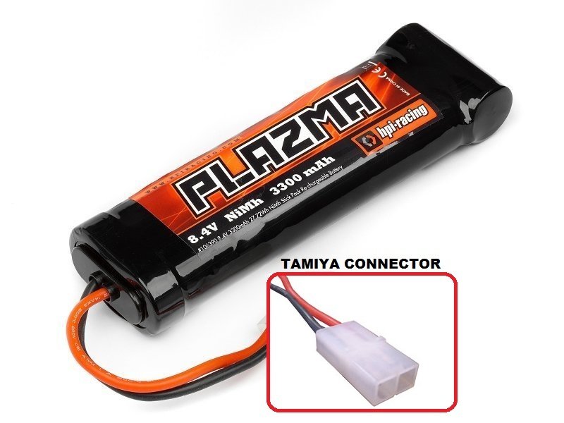 PLAZMA 8.4V 3300MAH Ni-Mh Battery Pack (Tamiya / Deans / Traxxas Connector)