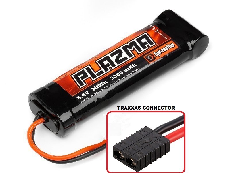 PLAZMA 8.4V 3300MAH Ni-Mh Battery Pack (Tamiya / Deans / Traxxas Connector)