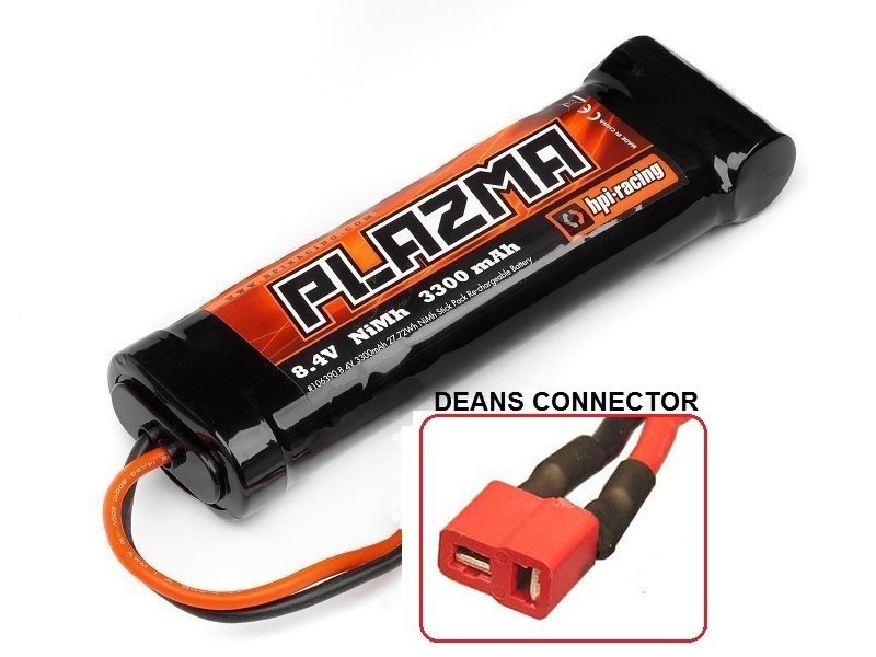 PLAZMA 8.4V 3300MAH Ni-Mh Battery Pack (Tamiya / Deans / Traxxas Connector)