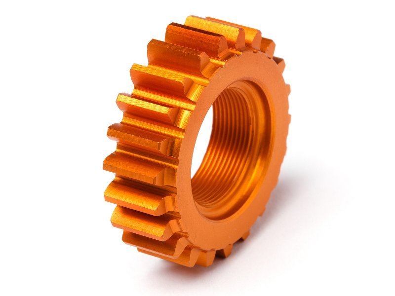 THREADED PINION 22Tx12mm (1M) (ORANGE)  NITRO 3