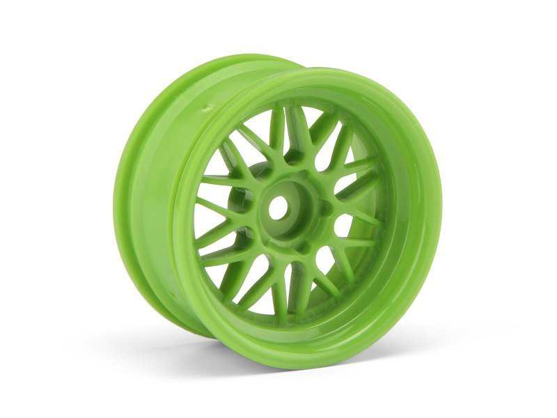 1/10 HRE C90 WHEEL 26mm GREEN (6mm OFFSET/2pcs)