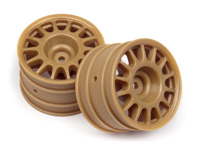 1/8 WR8 RALLY OFF-ROAD WHEEL BRONZE (48x33mm/2pcs)