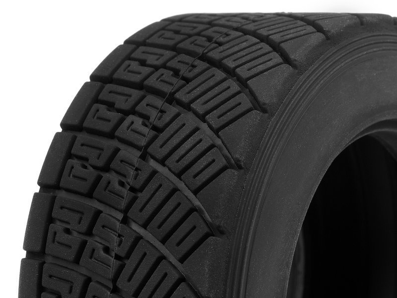 1/8 WR8 RALLY OFF ROAD TIRE RED COMPOUND (2pcs) WR8/Use with 1.9(48mm) wheels