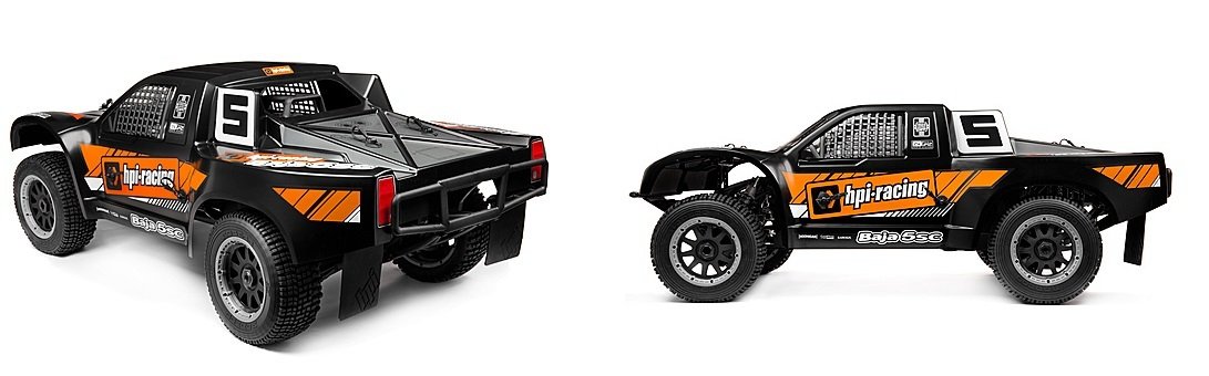 HPI Baja 5SC Short Course RTR 2,4 Ghz MATT BLACK BODY