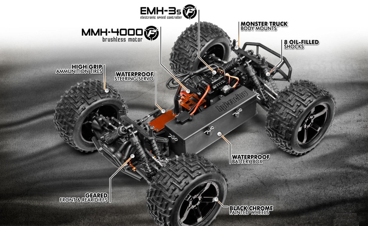 HPI 1/10 BULLET ST FLUX RTR 2.4 GHZ WATERPROOF