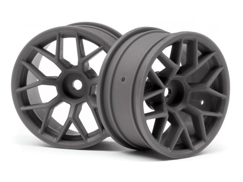 RTR WHEEL 26MM GUNMETAL (6MM OFFSET/2PCS)