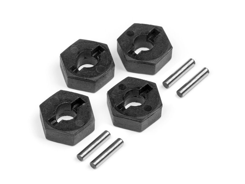 12MM WHEEL HEX HUB SET (4PCS)