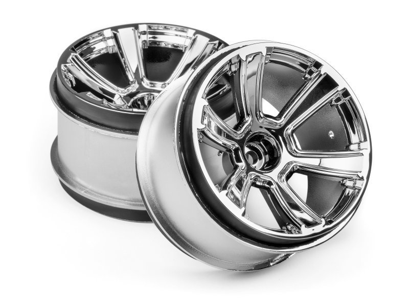 6-SHOT MT WHEEL (CHROME/2PCS)