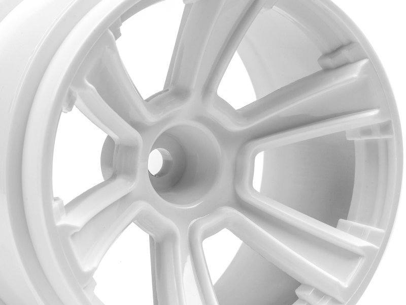 6-SHOT MT WHEEL (WHITE/2PCS)