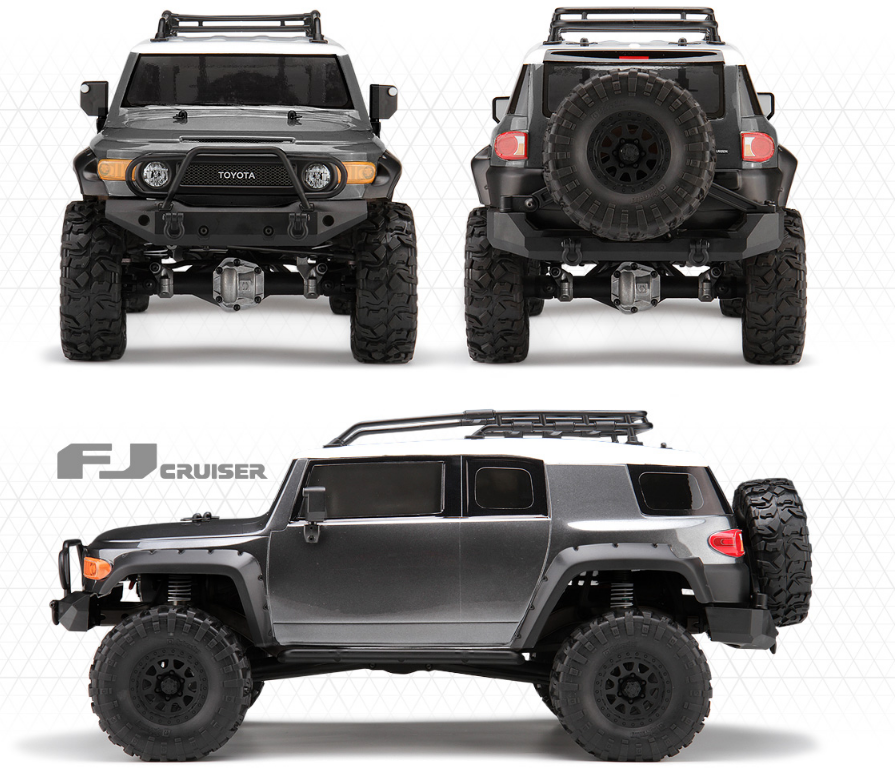 HPI Racing Venture FJ Cruiser RTR 4WD Scale Crawler (Gunmetal)