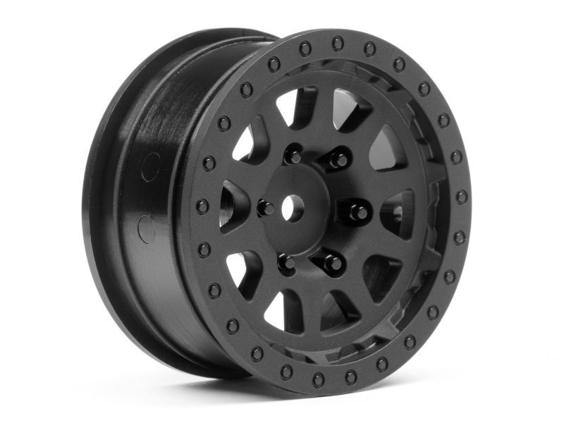 CR-10 WHEEL 1.9 (BLACK/2PCS)