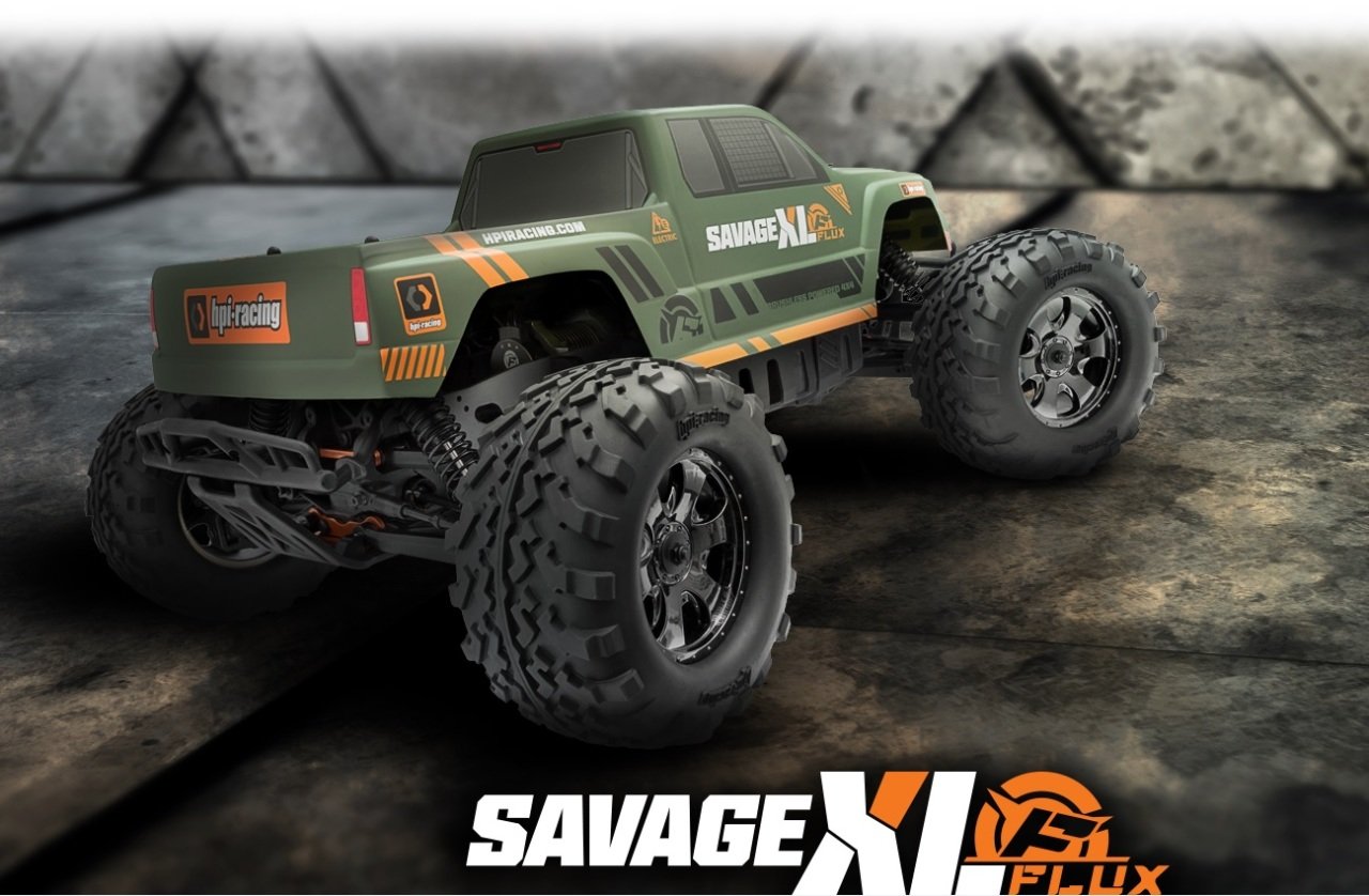 1/8 Savage XL Flux 6S Brushless 4WD RTR Matt Green Version