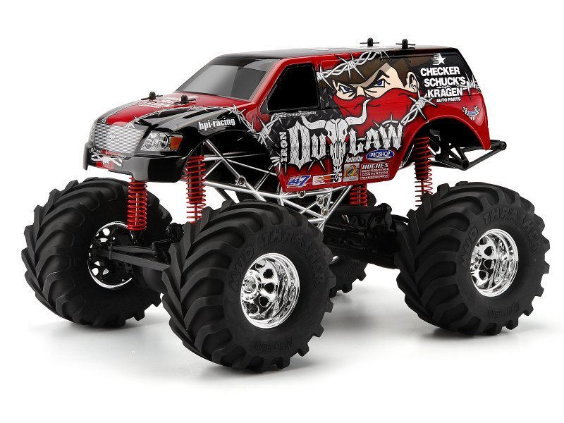 HPI 1/10  IRON OUTLAW™ 4x4 BODY (FOR CRAWLER KING / WHELLY KING)