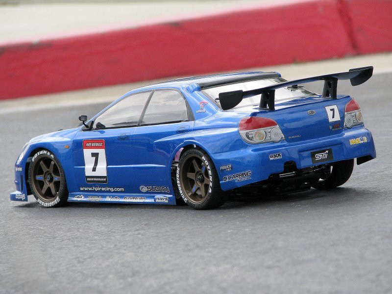 PROVA HPI SUBARU IMPREZA CLEAR BODY (200mm)