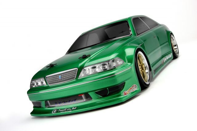 1/10 T&E VERTEX RIDGE JZX100 TOYOTA MARK II BODY 200mm BOYASI ŞEFFAF KAPORTA