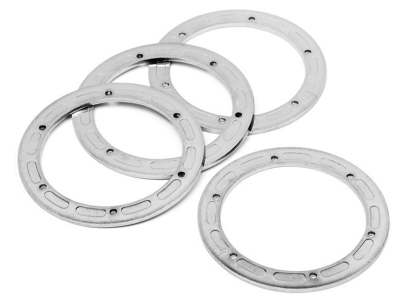 1/10 METAL BEAD LOCK RING 6 HOLE 2.2 (SILVER/47x62x2.0mm/2pcs)