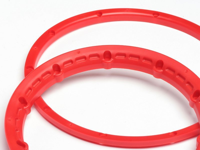 HEAVY DUTY WHEEL BEAD LOCK RINGS (RED/2pcs)