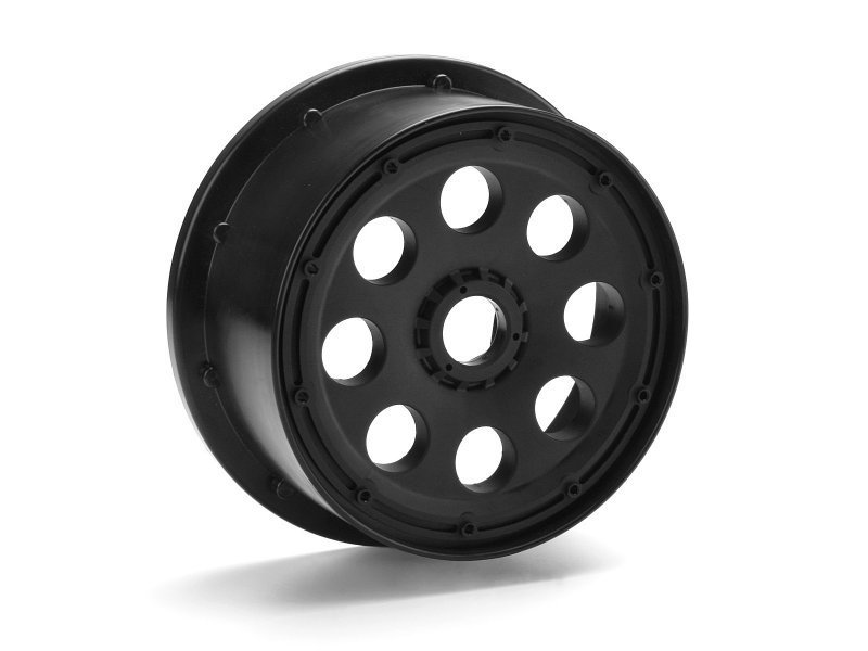 OUTLAW WHEEL BLACK (120x60mm/-4mm OFFSET/2pcs) Baja 5T front