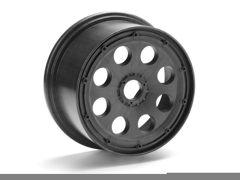 OUTLAW WHEEL GUNMETAL (120x65mm/-10mm OFFSET/2pcs) Baja 5T / Rear