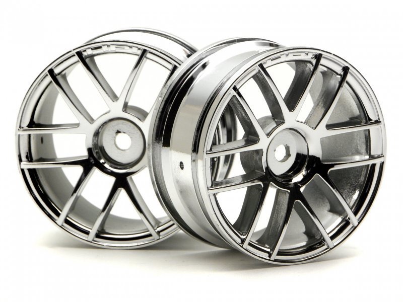 SPLIT 6 WHEEL 26mm CHROME (2PCS)