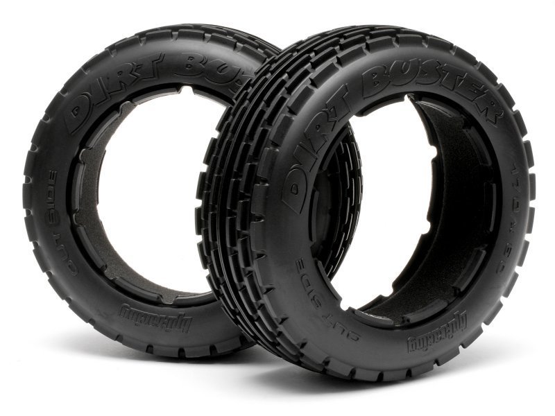 1/5 DIRT BUSTER RIB TIRE M COMPOUND FRONT (170x60mm/2pcs)