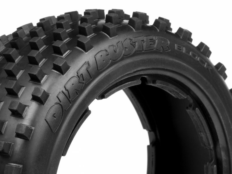 DIRT BUSTER BLOCK TIRE H COMPOUND FRONT (170x60mm/2pcs)