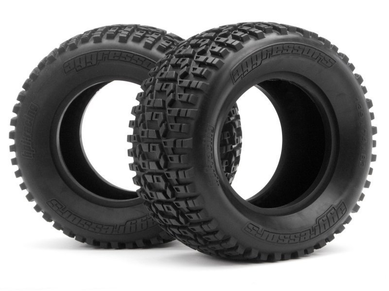 1/8 AGGRESSORS TIRE S COMPOUND (139X74mm/2pcs)