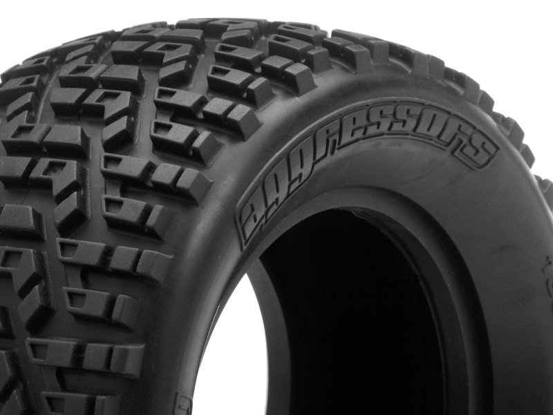 1/8 AGGRESSORS TIRE S COMPOUND (139X74mm/2pcs)