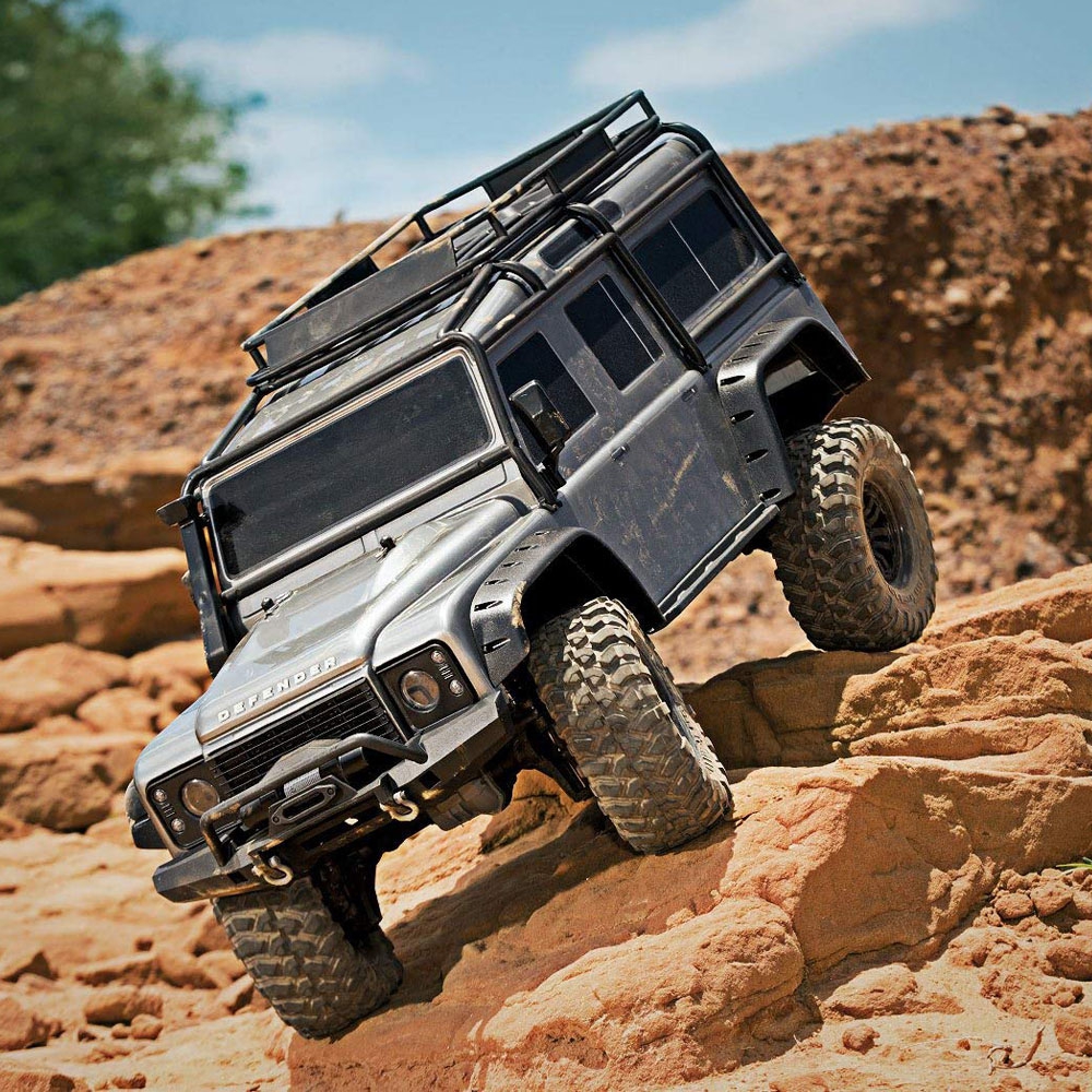 Traxxas TRX-4 Defender Gri 4×4 Crawler