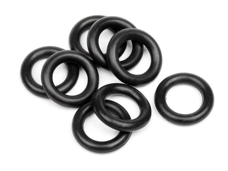 O-RING 6x9.5x2mm (BLACK/8pcs)