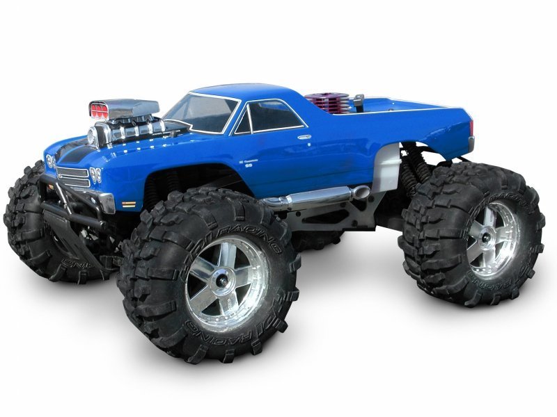 1/8 OFF ROAD CHEVROLET® EL CAMINO SS™ BODY boyasız kaporta