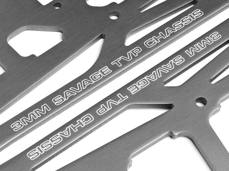 MAIN CHASSIS SET (SAVAGE XL/GRAY) SAVAGE XL