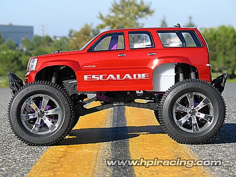 1/8 OFF ROAD / 1/10 ON ROAD CADILLAC® ESCALADE™ BODY