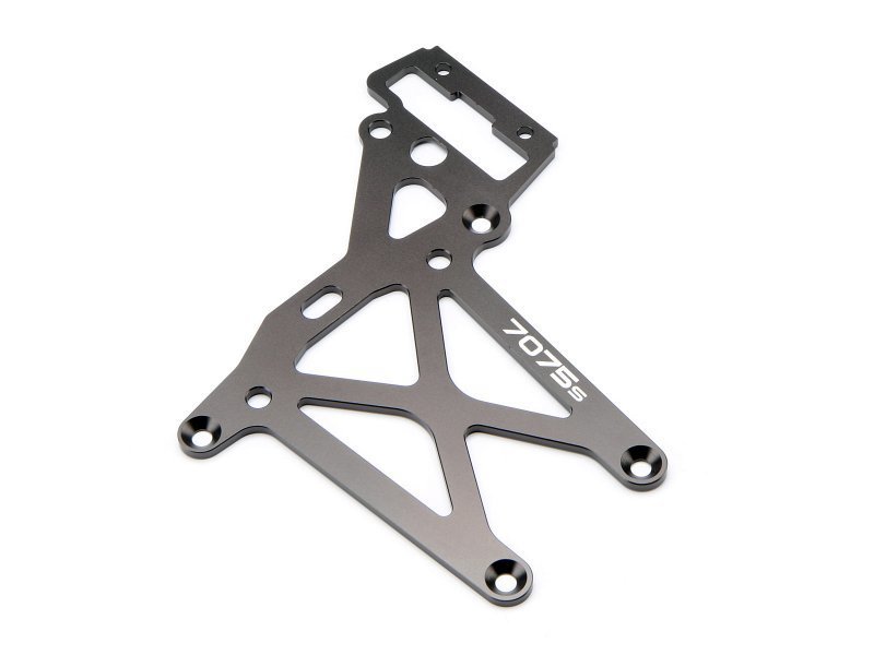 HD REAR UPPER PLATE (7075S/GUNMETAL) Baja 5