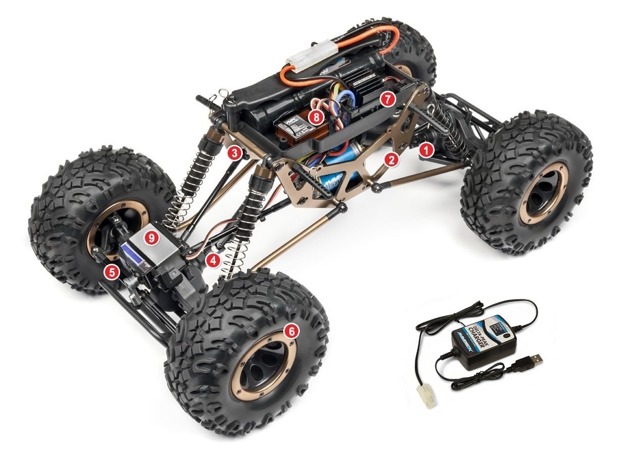 Maverick Scout RC 1/10 RTR 4WD Electric Rock Crawler