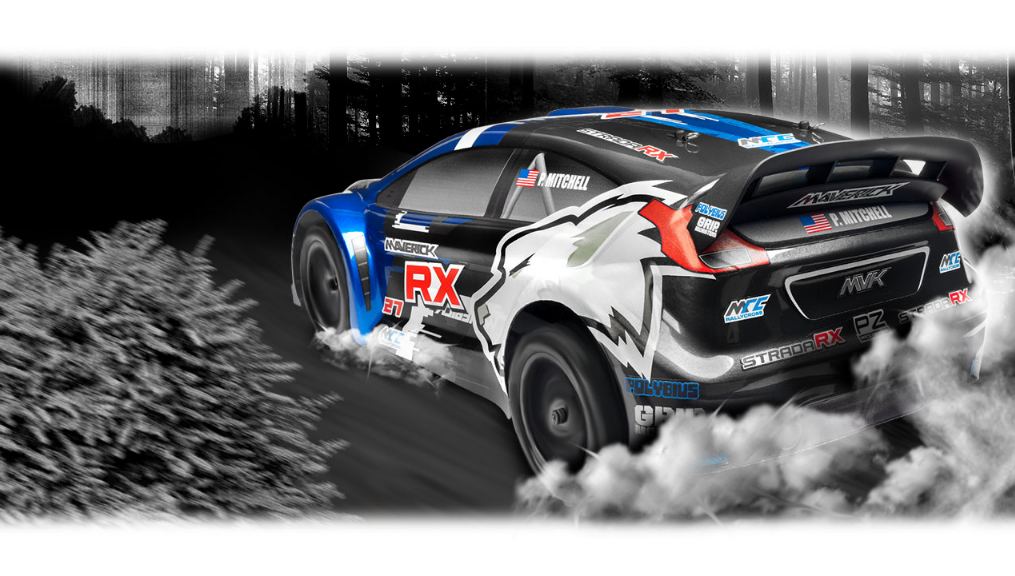 MAVERICK STRADA RX 1/10 RTR ELECTRIC RALLY CAR