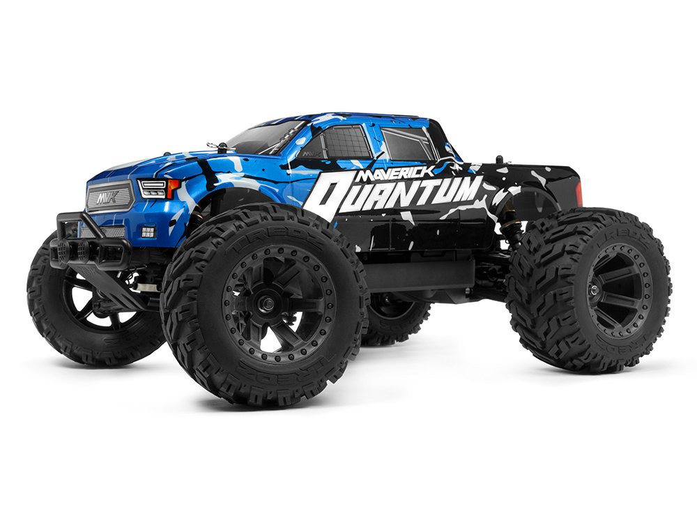 QUANTUM MT 1/10 BLUE MONSTER TRUCK