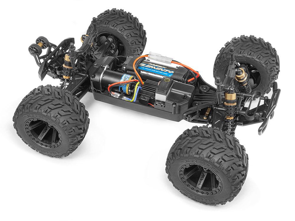 QUANTUM MT 1/10 BLUE MONSTER TRUCK