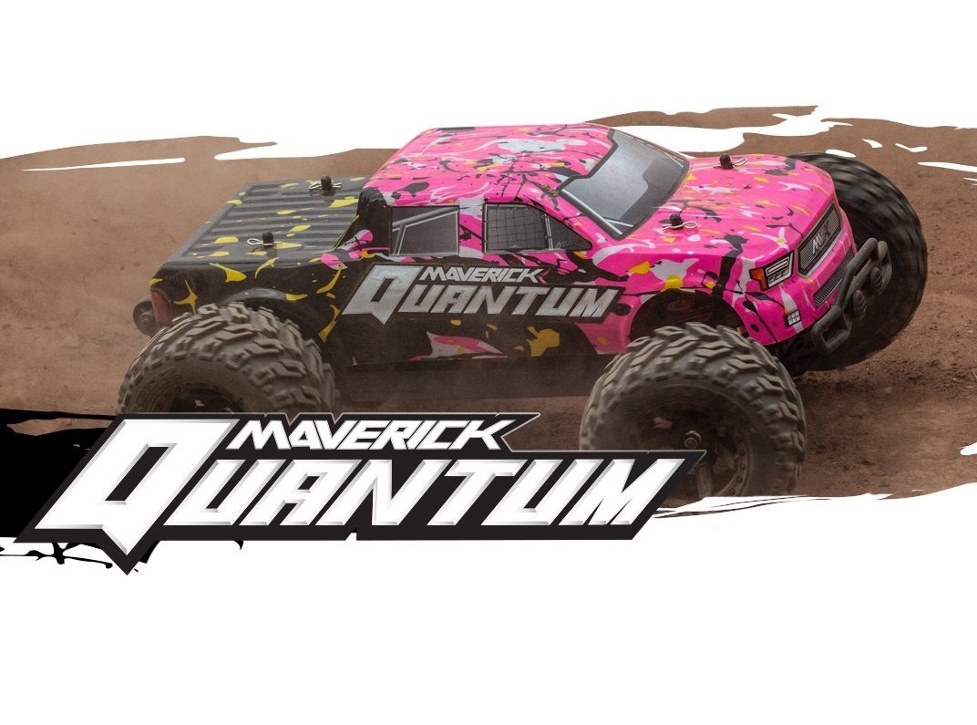 QUANTUM MT 1/10 PINK MONSTER TRUCK