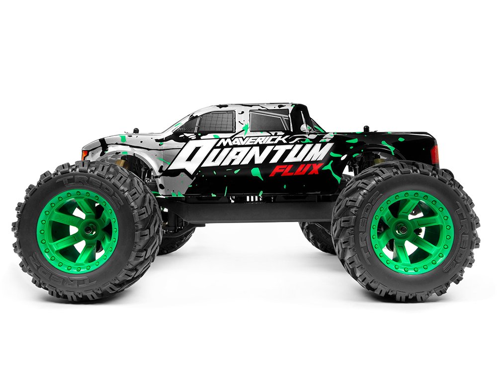 QUANTUM MT 1/10 FLUX SILVER BRUSHLESS MONSTER TRUCK