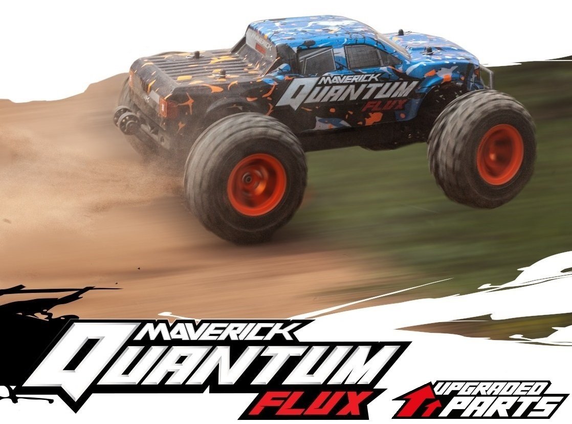 QUANTUM MT 80A 1/10 FLUX BLUE BRUSHLESS MONSTER TRUCK